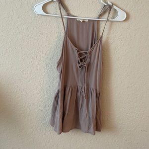 PAC sun dark pink flowy tank